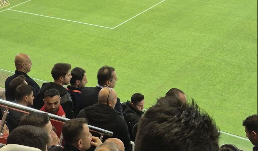 Başkanı görenler şaşkına döndü