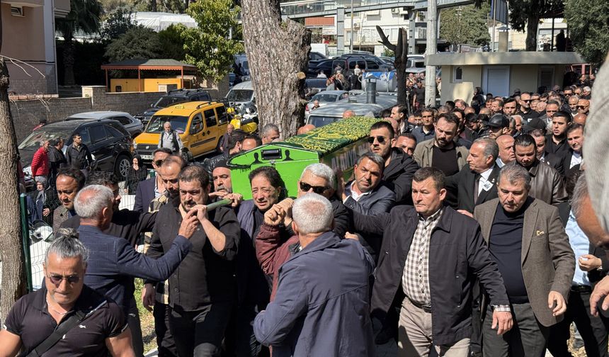 İlçe başkanı son yolculuğuna uğurlandı