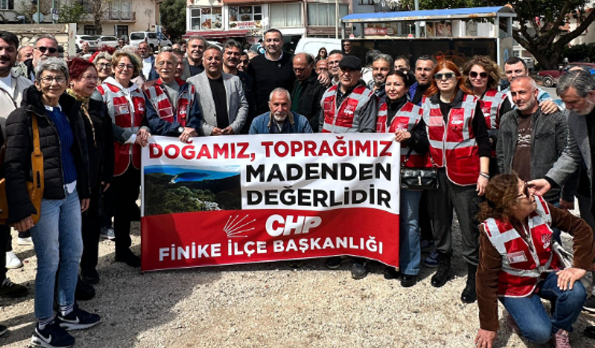 Sakin şehir Finike'de mermer ocağı çelişkisi!
