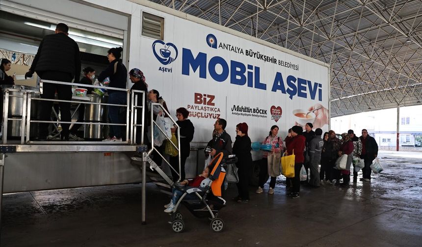 Mobil Aşevi Kanal Mahallesi'nde