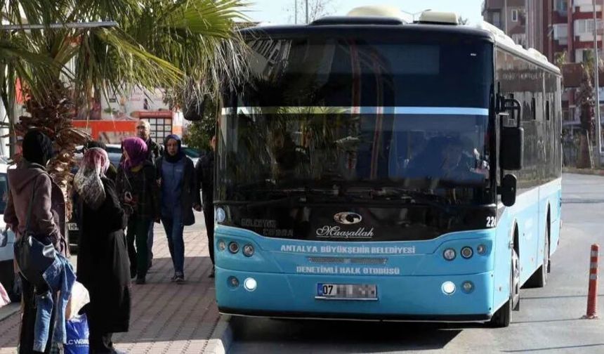 Antalya’ya yeni otobüs hattı