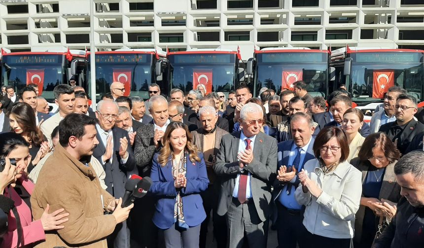 Antalya’da toplu taşımaya 19 yeni otobüs takviyesi