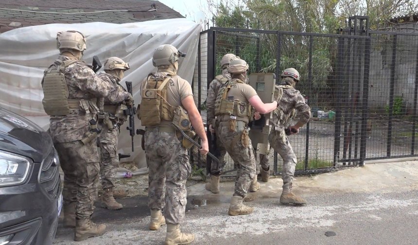 Antalya’da narkotik operasyonu