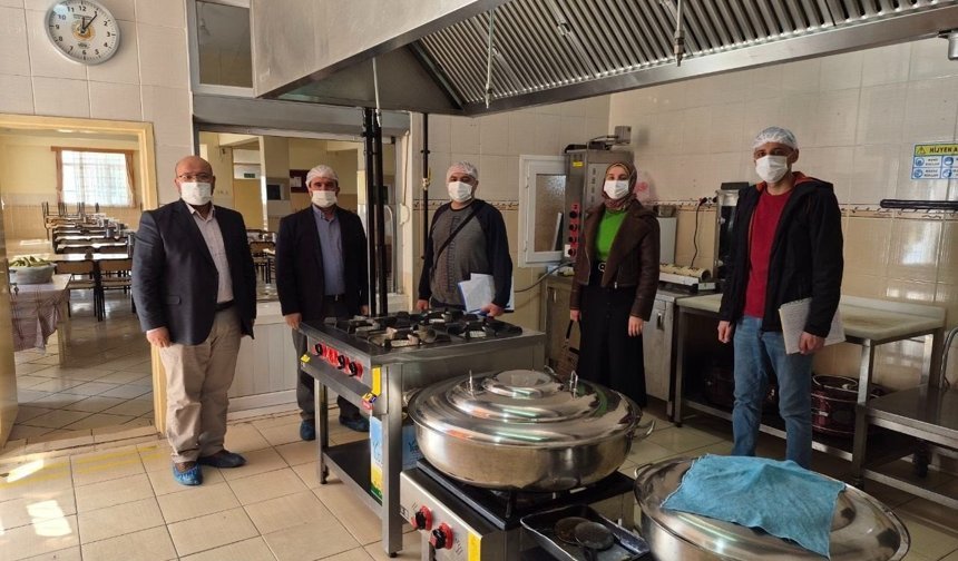 Korkuteli'de okullarda denetim