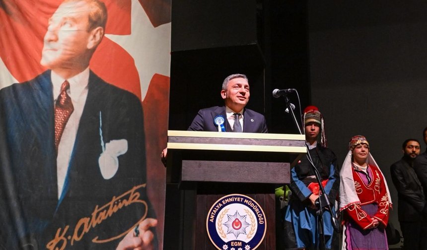 Antalya'da 181. yıl coşkusu