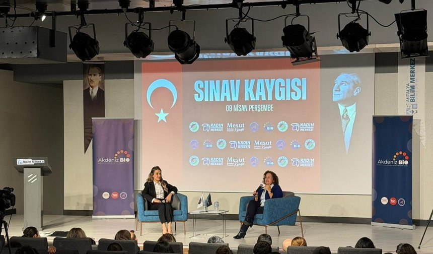 Kepez'de 'Sınav Kaygısı' söyleşisi