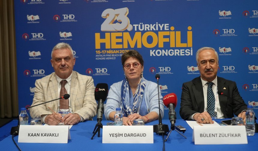 Hemofili kongresi Antalya’da başladı