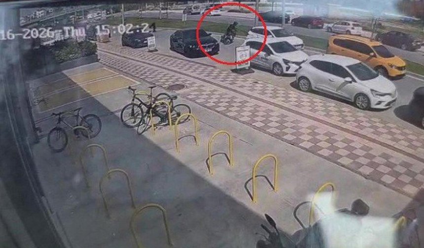 Motosiklet sürücüsü kazada yaralandı