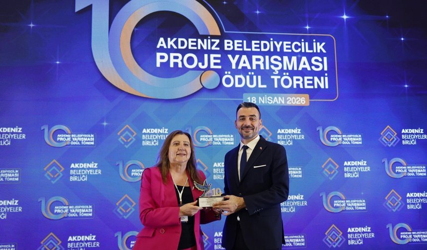 Manavgat ödülü aldı