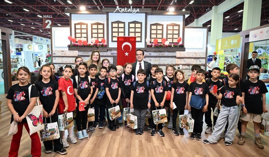 YÖREX'e çocuklardan büyük ilgi