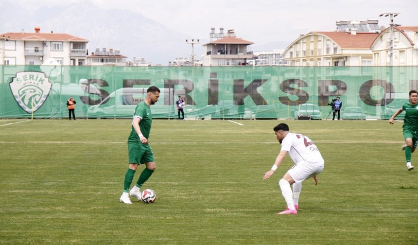 Serik'te gol yağmuru