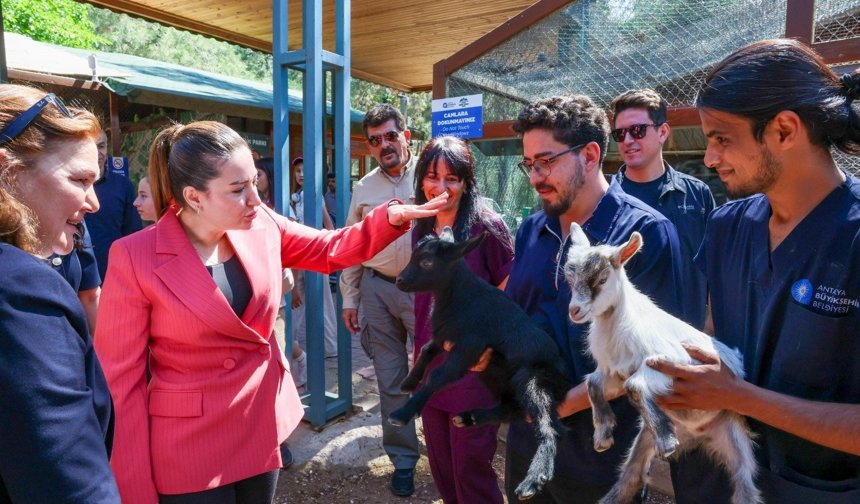 Başkan Vekili Büşra Özdemir'den Doğal Yaşam Park'a ziyaret