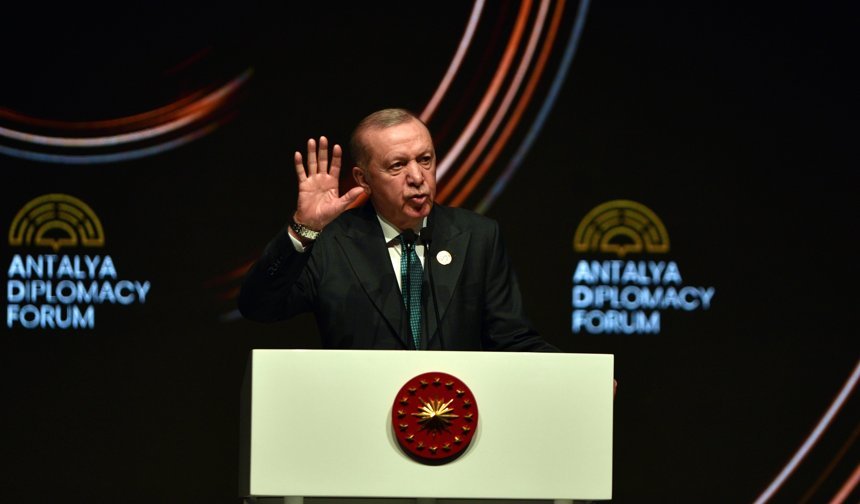 Cumhurbaşkanı Erdoğan Antalya'dan dünyaya seslendi