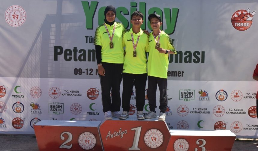 Kepezli öğrencilerden tarihi başarı