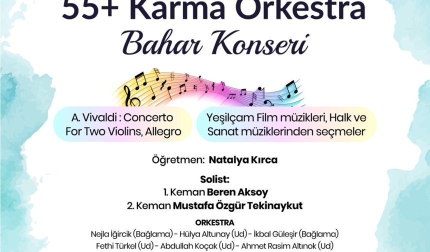 Müzik akademisinden çifte konser