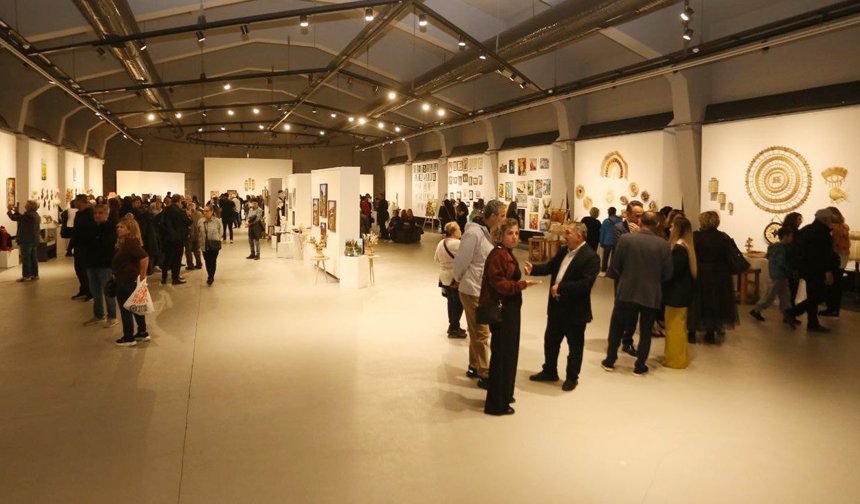 Kepez'de el emeği sergisi