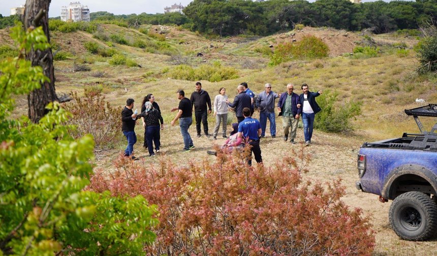 Muratpaşa'da ormanda erkek cesedi bulundu