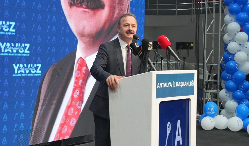 Yavuz Ağıralioğlu'dan Antalya mesaisi
