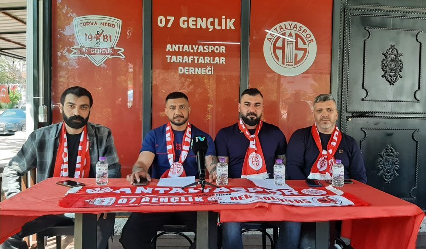 Antalyaspor taraftarından destek çağrısı