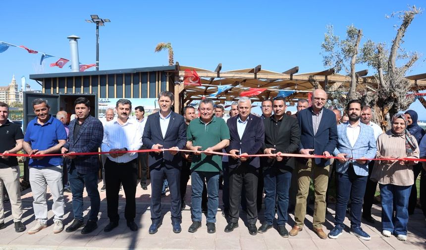 Aksu'da halk plajı hizmete açıldı