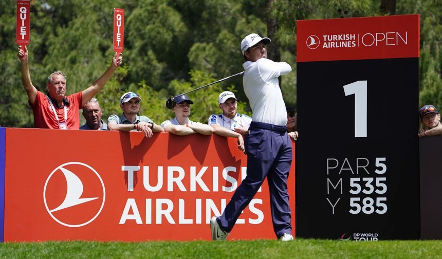 Antalya’da İtalyan golfçü zirveye yerleşti