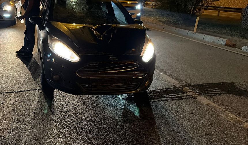 Otomobilin çarptığı yaya öldü