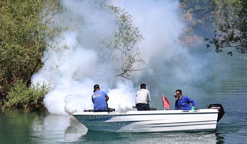 Antalya'da vektörle mücadele sürüyor