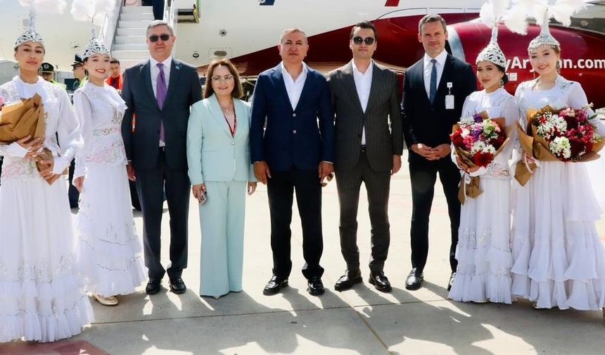 Antalya'ya ilk sefer gerçekleşti