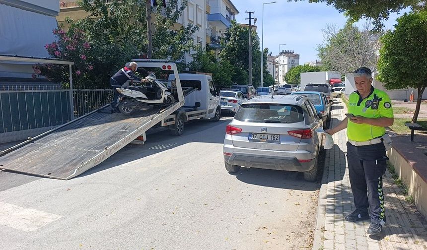Manavgat'ta akrobatik hareketlere ceza