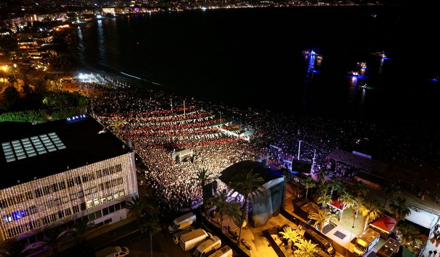 Alanya'da Melek Mosso rüzgarı