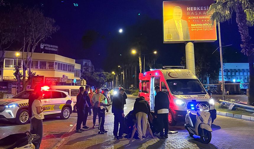 Gazipaşa’da feci kaza!