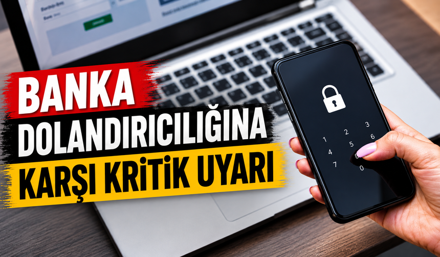 Banka dolandırıcılığına karşı kritik uyarı