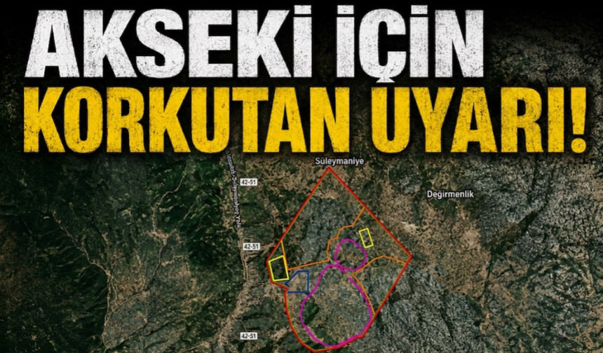 Akseki için korkutan uyarı!