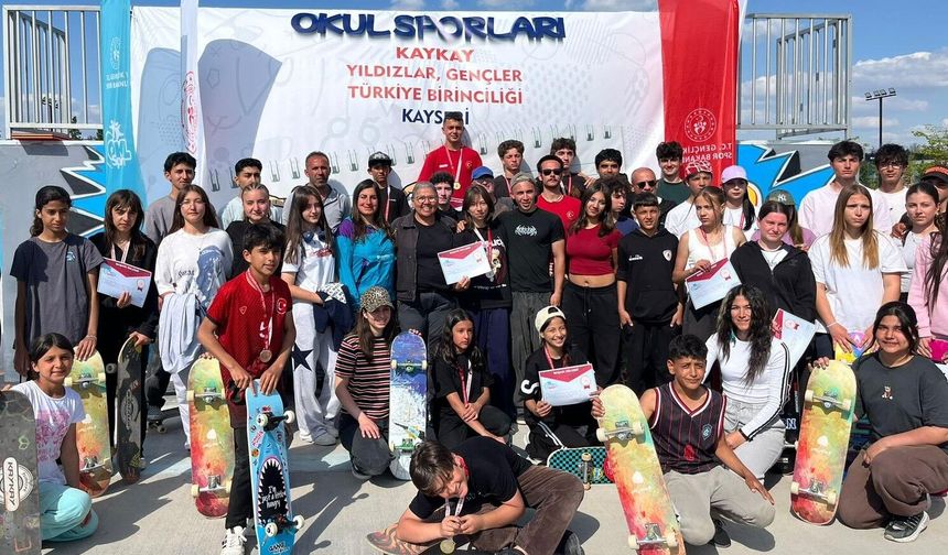 Antalyalı sporcu Türkiye ikincisi oldu