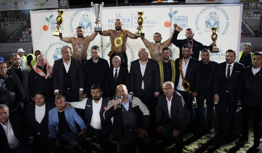 Kumluca'da başpehlivan Orhan Okulu