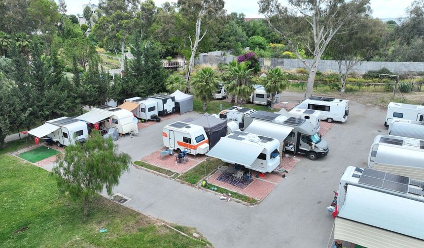 Karavan Park’ta bayram yoğunluğu