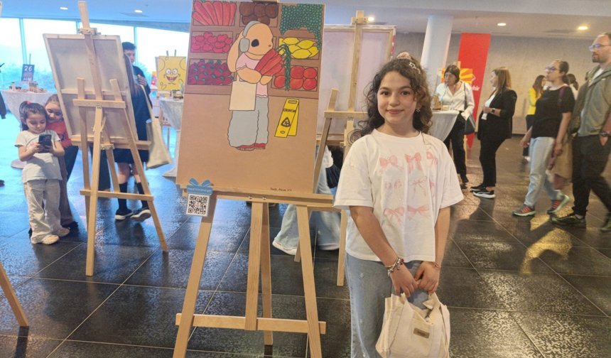 Sanat ve teknoloji buluştu: Öğrenci eserleri yapay zekayla canlandı