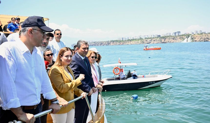 35 yapay resif denizle buluştu