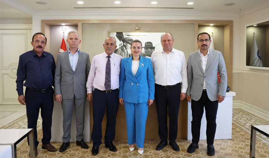 Sendikalardan Özdemir’e ziyaret