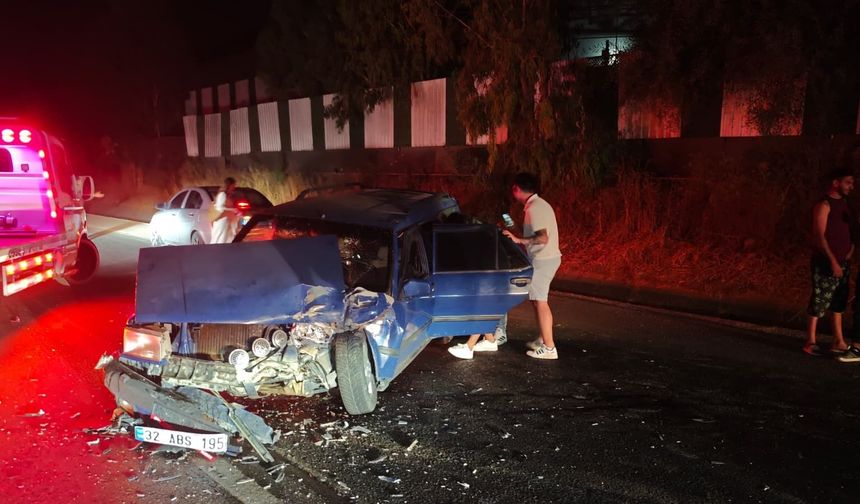 Manavgat'ta zincirleme kaza