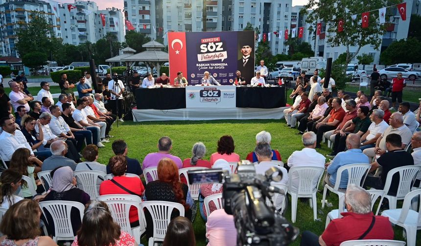 Kepez’de 'Söz Vatandaşta'