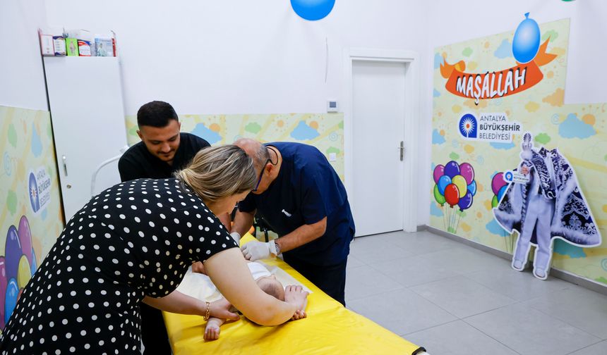 Ücretsiz sünnet hizmeti yoğun ilgi görüyor