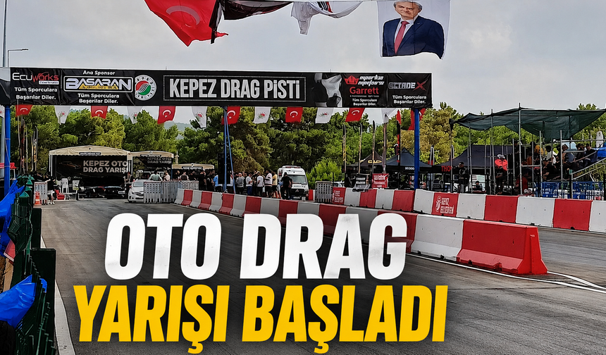 Oto drag yarışı başladı