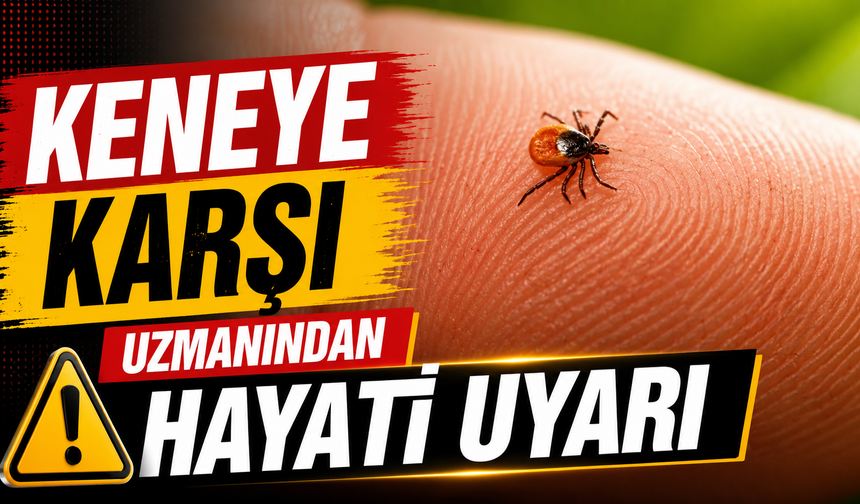 Keneye karşı uzmanından hayati uyarı