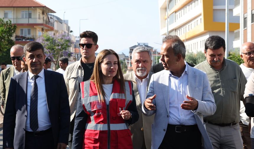 Döşemealtı'da yerinde inceleme