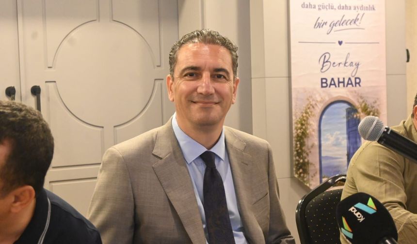Berkay Bahar adaylığını açıkladı