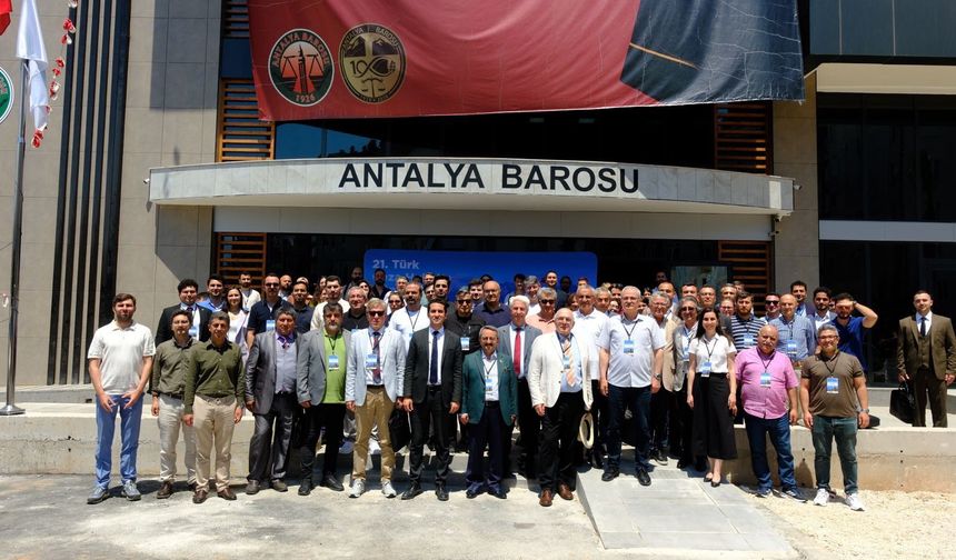 Hukuk dünyası Antalya’da buluştu