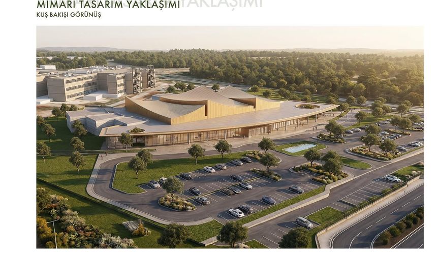 3 bin kişilik kongre merkezi yapılacak
