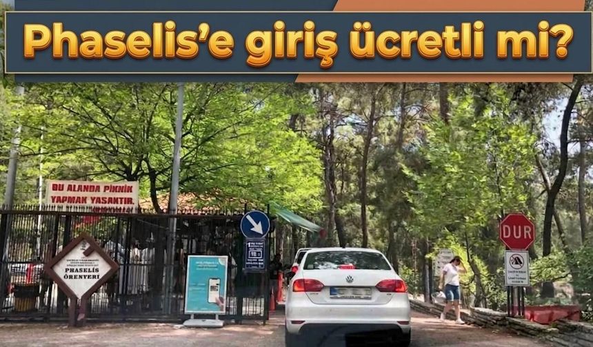Phaselis’e giriş ücretli mi?