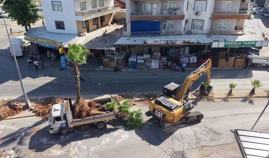 Süleyman Süral Caddesi yenileniyor